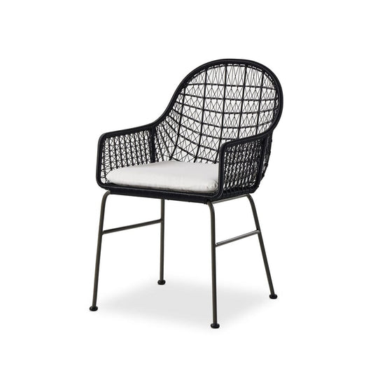 Four Hands - Bandera Outdoor Woven Dining Chair - Stinson White - 230094-005 view 2
