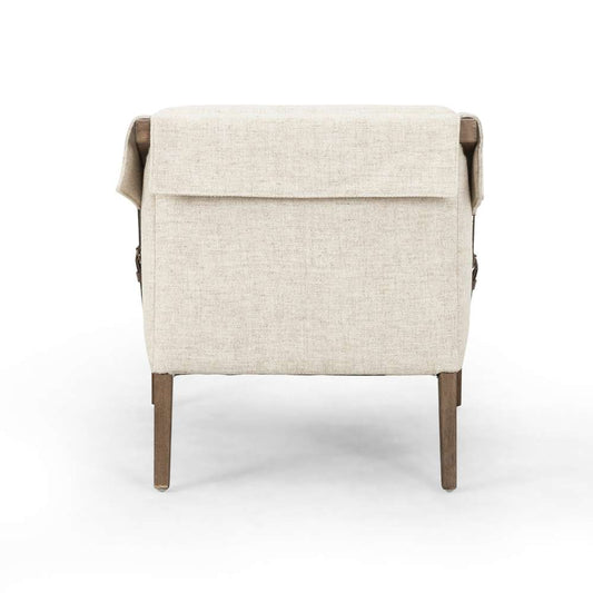 Four Hands - Bauer Chair - Thames Cream - 105572-004 veiw 2