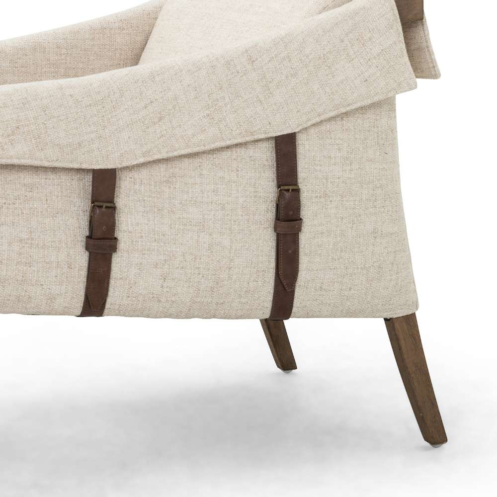 Four Hands - Bauer Chair - Thames Cream - 105572-004 veiw 5