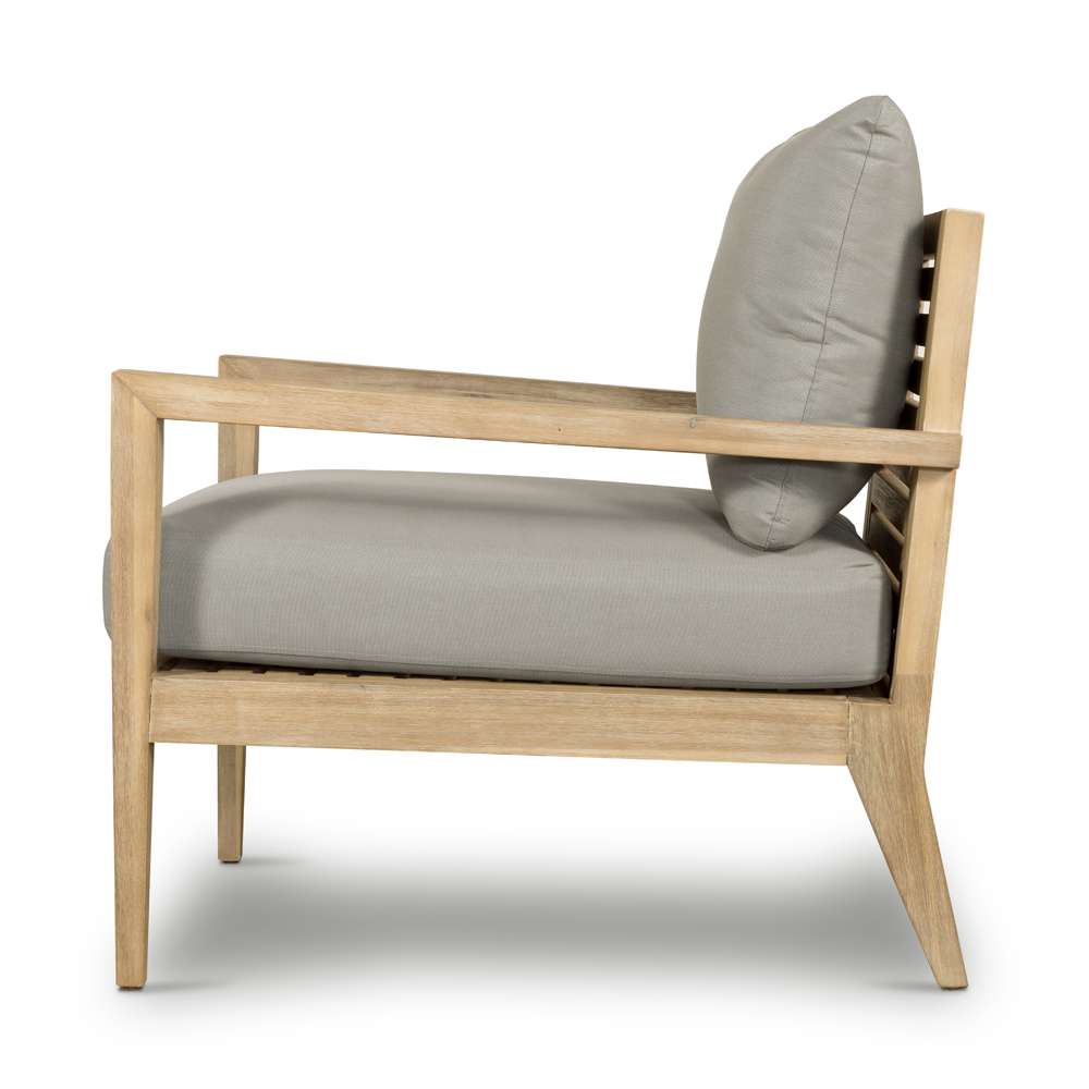 Four Hands - Belfast - Amaya Outdoor Chair-Natural Acacia - 226568-001 veiw 8