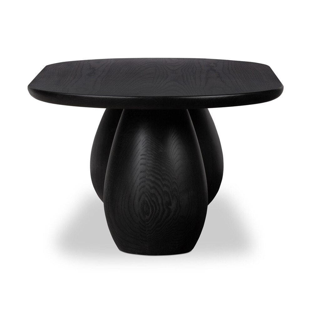 Four Hands - Belfast - Merla Wood Coffee Table - Black Wash Ash Veneer - 230275-003 veiw 3