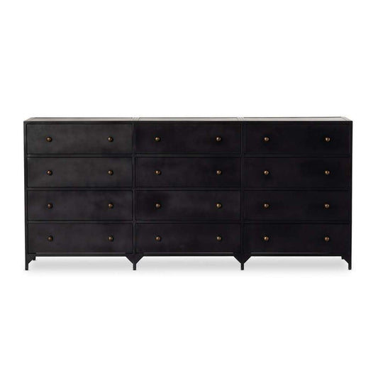 Four Hands - Belmont 12 Drawer Dresser - Black - 234926-001 veiw 2