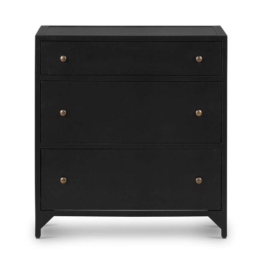 Four Hands - Belmont Large Storage Nightstand - Black - 225134-004 veiw 2
