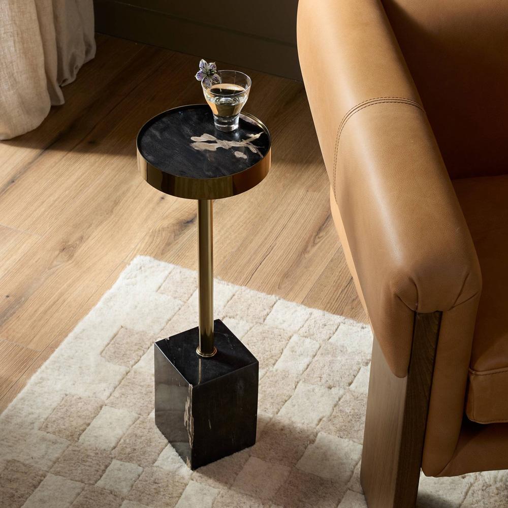 Four Hands - Bevin End Table - Dark Petrified Wood - 227724-001 veiw 6