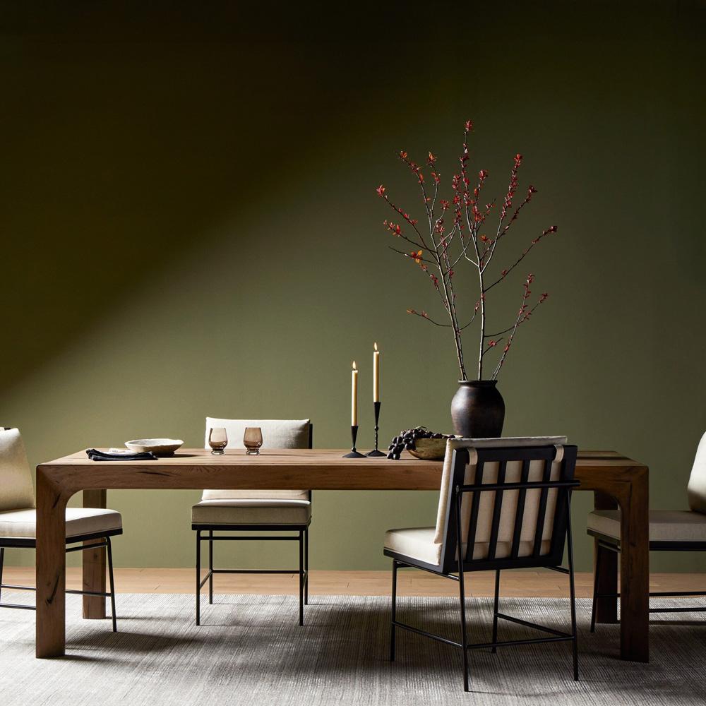 Four Hands - Bina - Henry Dining Table - Rustic Grey Veneer - 231565-001 veiw 11