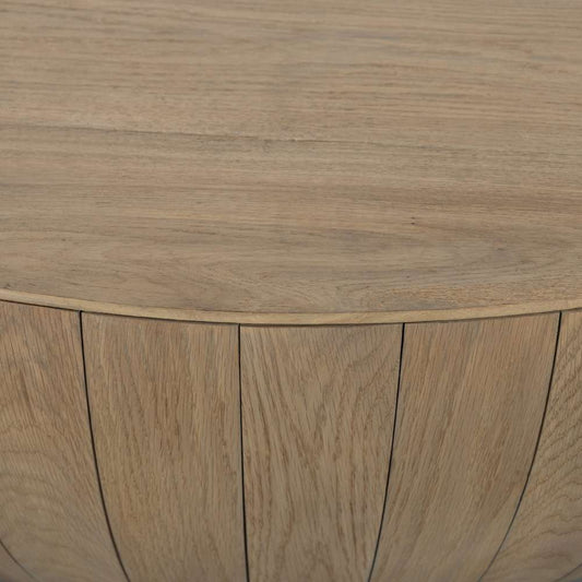 Four Hands - Bina - Ryan Oak Coffee Table-Natural Oak Solid - 237177-001 veiw 2