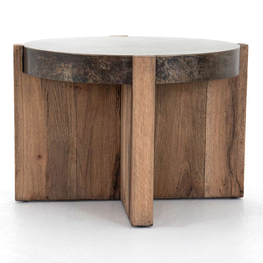 Four Hands - Bingham End Table - Distressed Iron - 223620-001 veiw 2