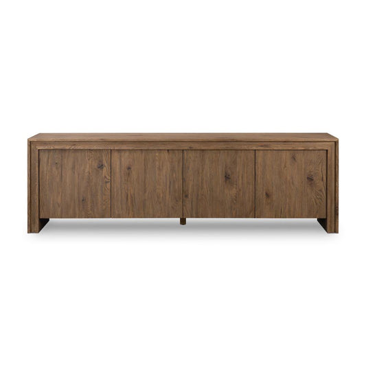 Four Hands - Bolton - Chalmers Media Console - Weathered Oak Veneer - 241031-001 veiw 2