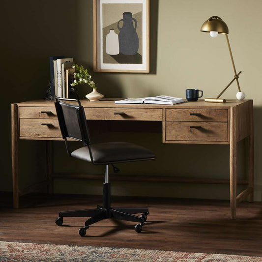 Four Hands - Bolton - Glenview Desk-Weathered Oak - 236402-001 veiw 2