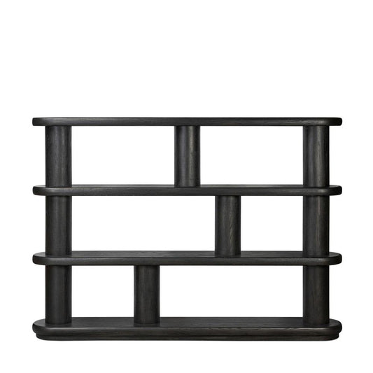 Four Hands - Bolton - Luciana Bookcase - Ebony Oak Veneer - 241453-002 veiw 2