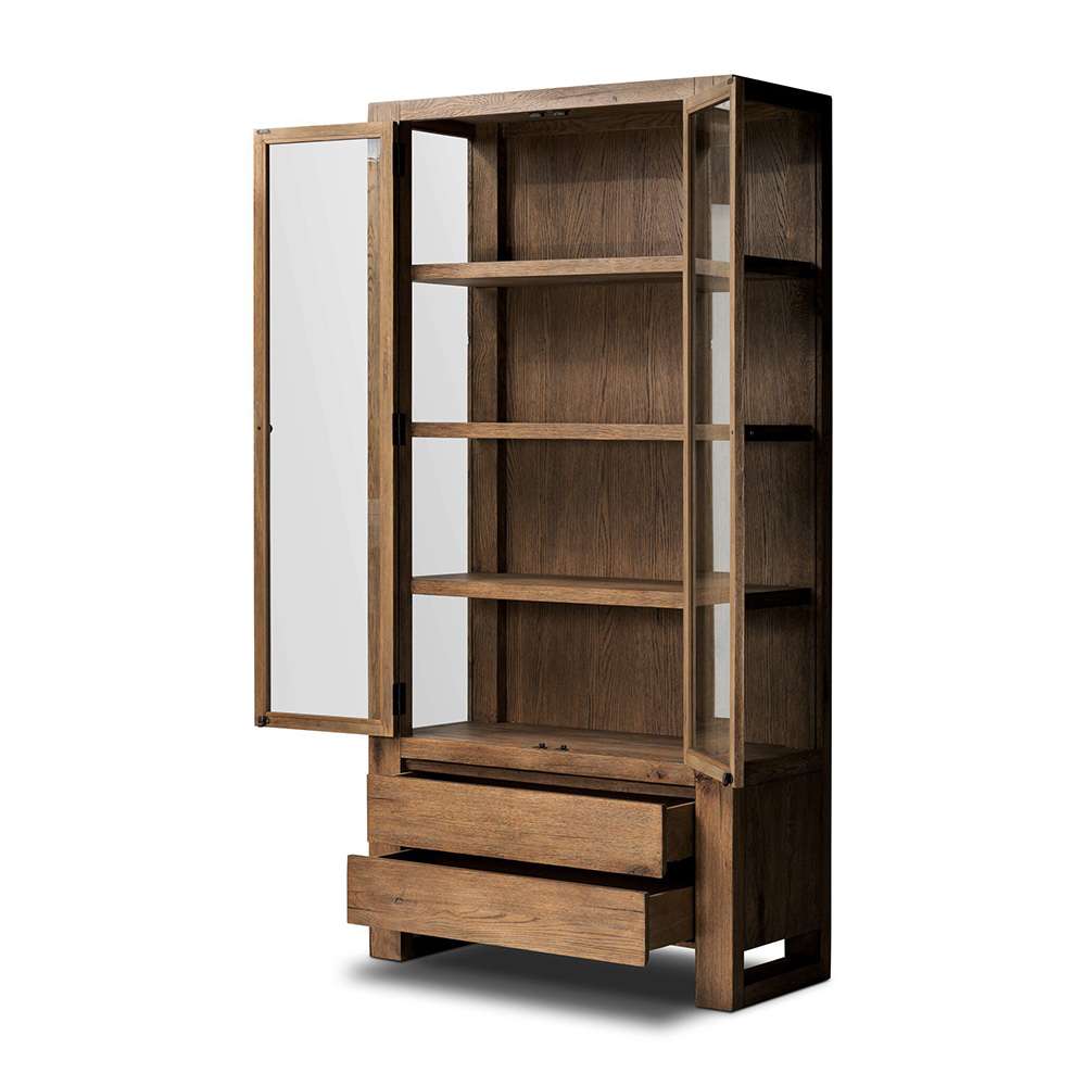 Four Hands - Bolton - Norwich Cabinet - Weathered Oak Veneer - 239758-001 veiw 13