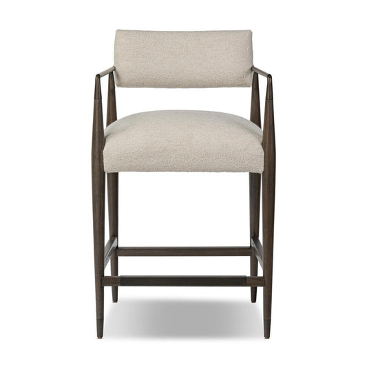 Four Hands - Bolton - Waldon Counter Stool - Charter Oatmeal - 109270-015 veiw 2