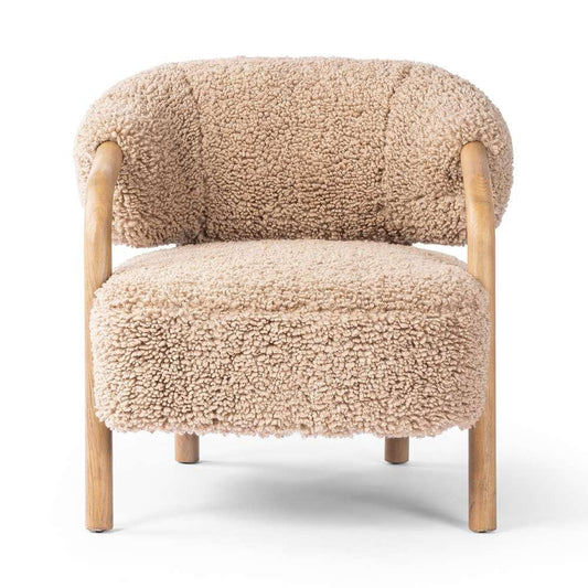 Four Hands - Brodie Chair - Andes Toast - 235235-003 veiw 2