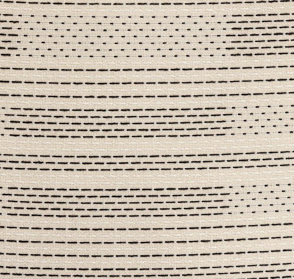 Four Hands - Cambridge - Doja Crosshatch Outdoor Pillow-Cover - Campo Black Stripe - 229523-001_CLOSEOUT view 7