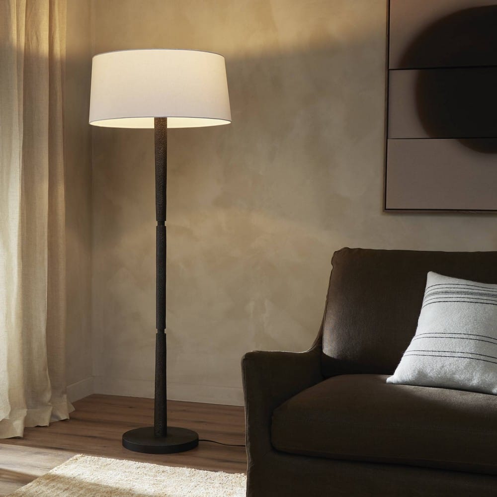 Four Hands - Camden - Fernando Floor Lamp - Forged Black Aluminum - 237706-001_CLOSEOUT view 7