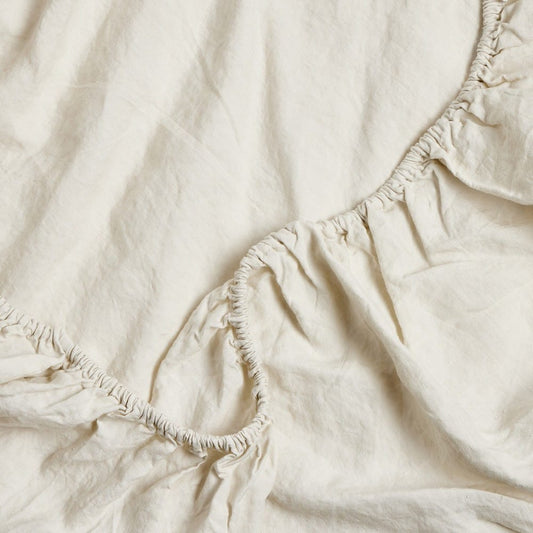 Four Hands - Campbell - Sable Fitted Sheet - Sable White Sand - 244840-005_CLOSEOUT view 2