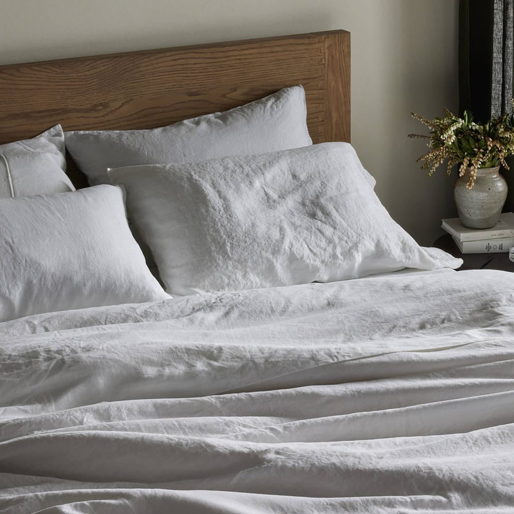 Four Hands - Campbell - Sable Flat Sheet - Sable White - 244835-004_CLOSEOUT view 6