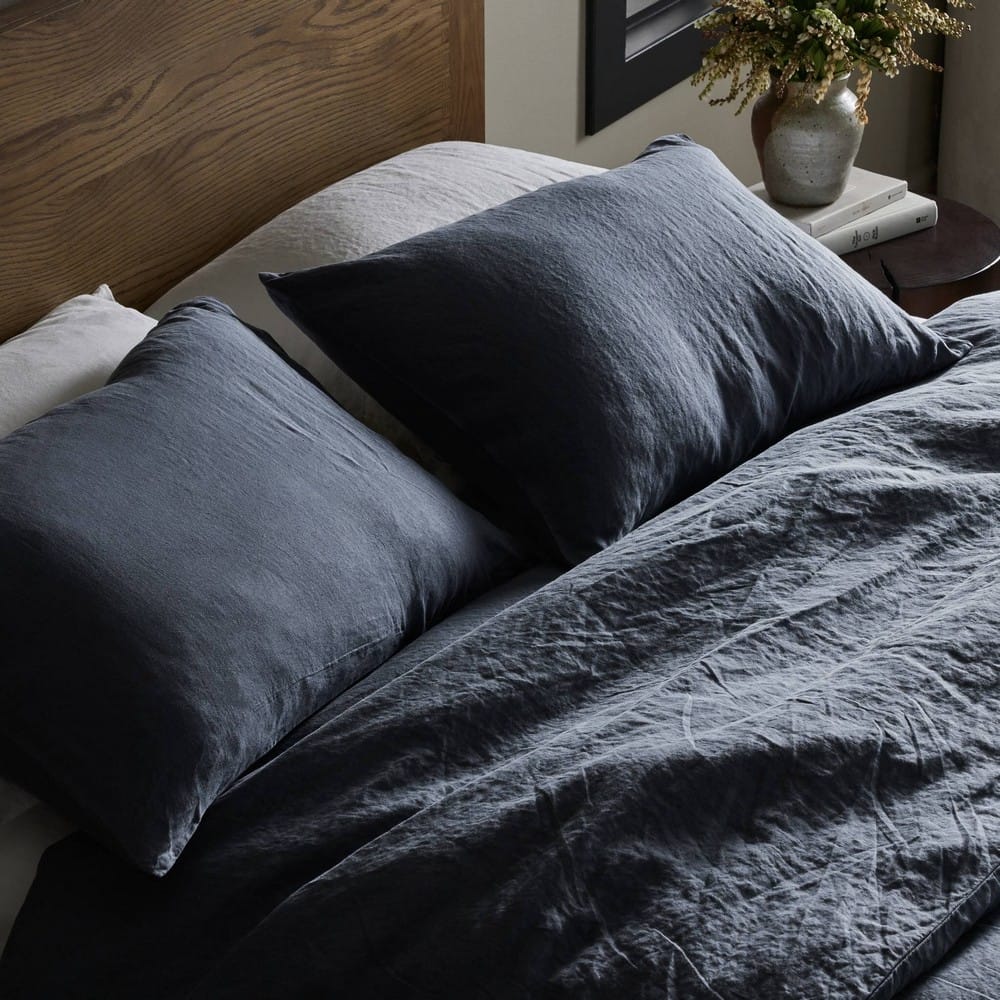 Four Hands - Campbell - Sable Sham, Set Of 2 - Sable Navy - 244740-010_CLOSEOUT view 6