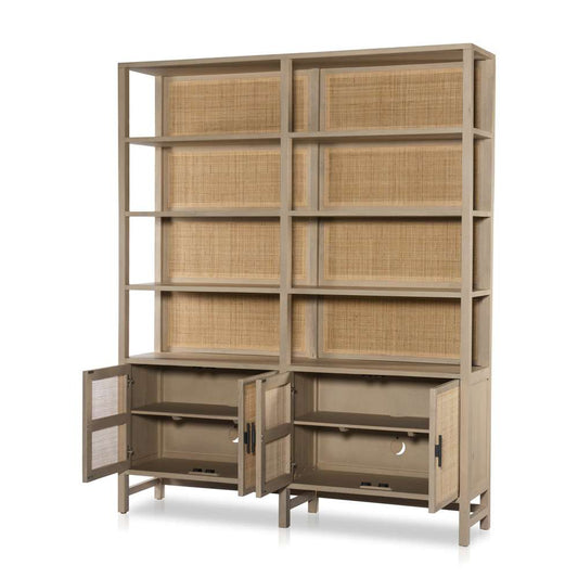 Four Hands - Caprice Wide Bookshelf - Natural Mango - 234775-002 veiw 2