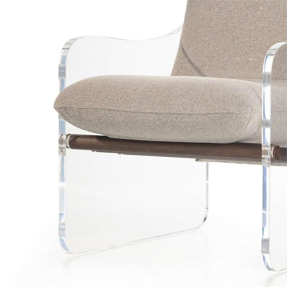 Four Hands - Cassius Chair - Torrance Silver - 226548-001 veiw 11