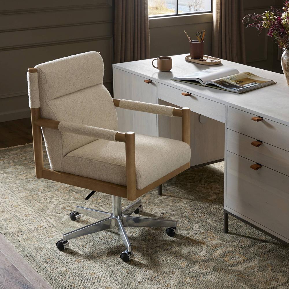 Four Hands - Caswell - Kiano Desk Chair-Charter Oatmeal - 237316-001 veiw 11