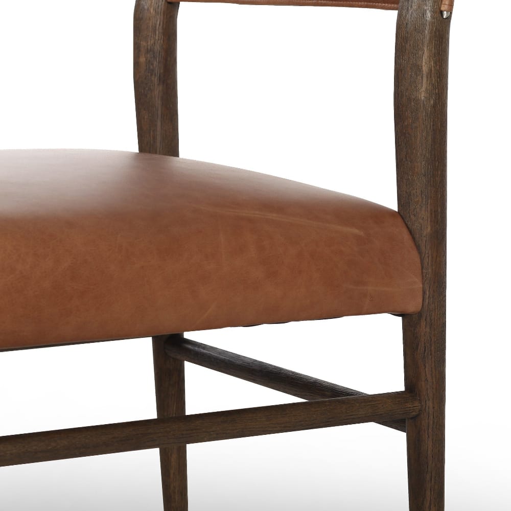 Four Hands - Caswell - Morena Dining Chair - Sonoma Chestnut - 235182-002 veiw 8