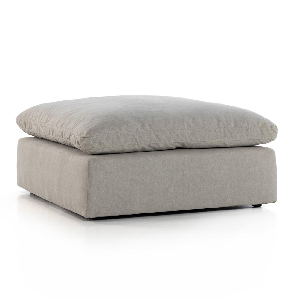 Four Hands - Centrale - Build Your Own: Stevie Sectional - Ottoman - Destin Flannel - 231093-001 veiw 4
