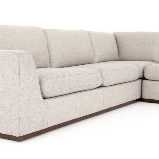 Four Hands - Colt 3 Piece Sectional - Aldred Silver - UCEN-01102-789-S1 veiw 2