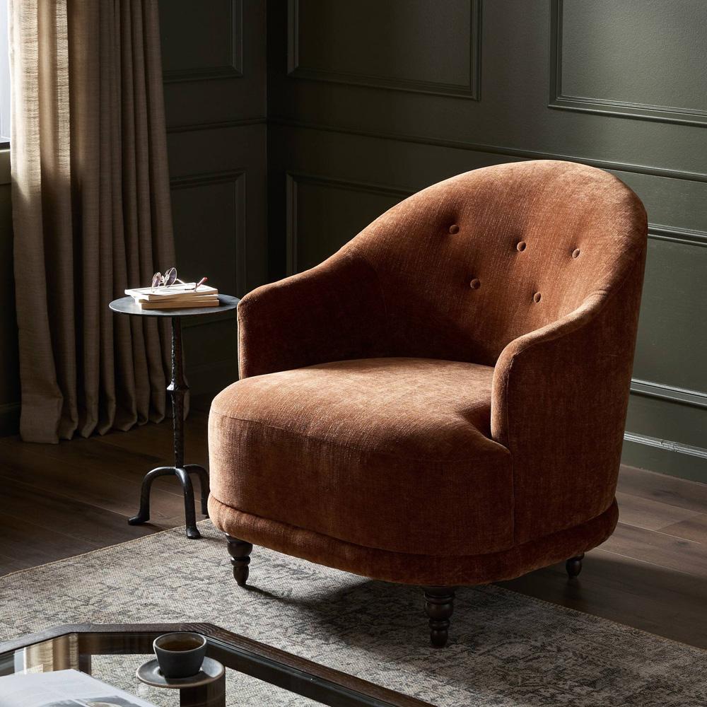 Four Hands - Centrale - Marnie Chair - Altair Sienna - 239425-004 veiw 11