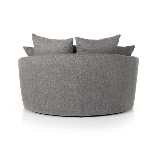 Four Hands - Chloe Media Lounger - Fallon Charcoal - 102766-002 veiw 2