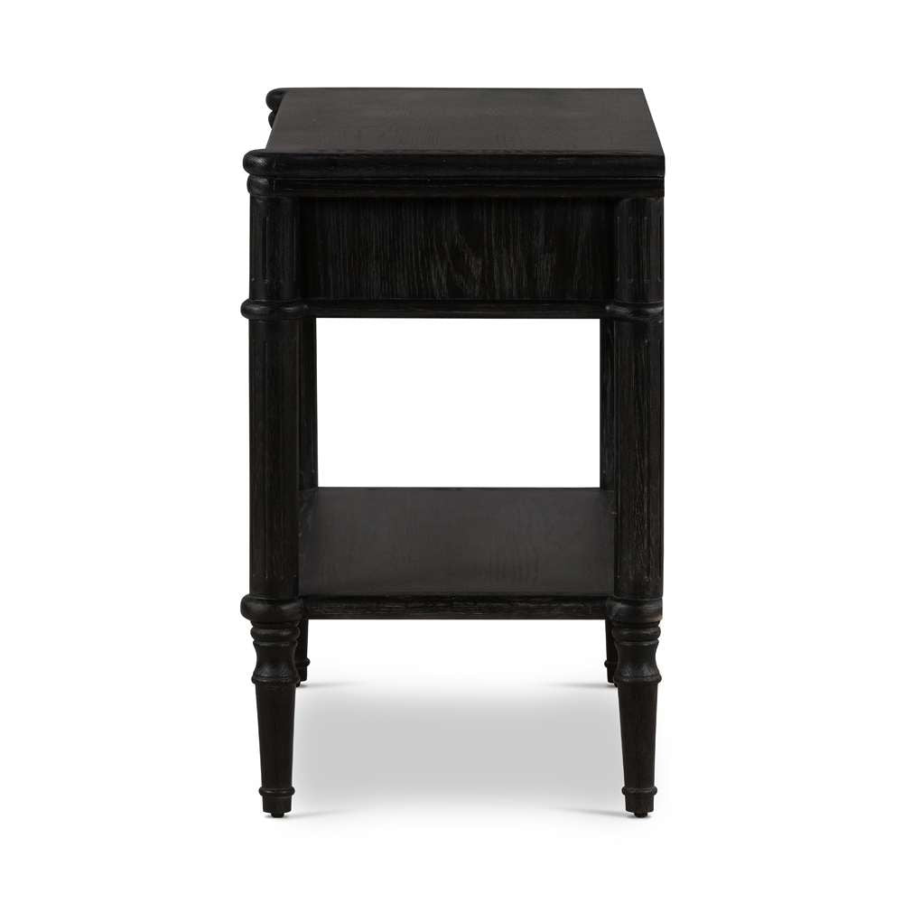 Four Hands - Collins - Toulouse Nightstand-Distressed Black - 231968-002 veiw 8