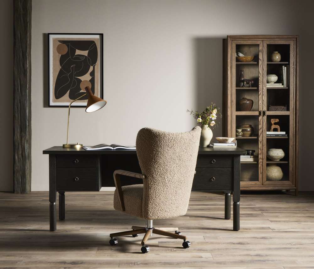 Four Hands - Concord Desk - Charcoal Oak - 236529-001 veiw 13