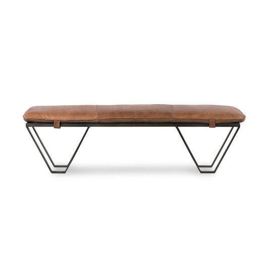 Four Hands - Darrow Bench - Palermo Cognac - 106189-009 veiw 2