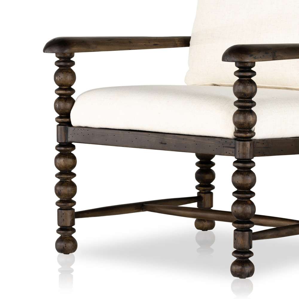 Four Hands - Davies Chair - Halcyon Ivory - 231388-002 veiw 12