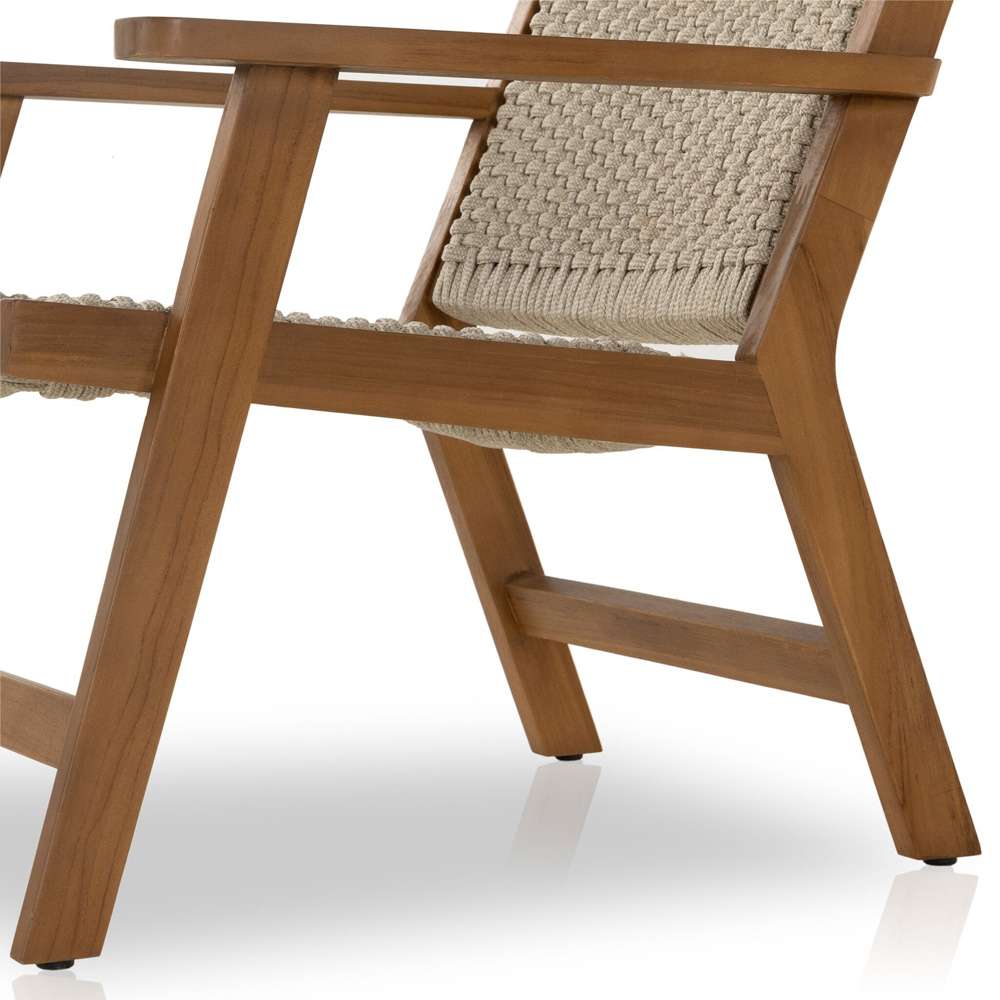 Four Hands - Delano Outdoor Chair and Ottoman - Ivory Rope - 106965-006 veiw 12