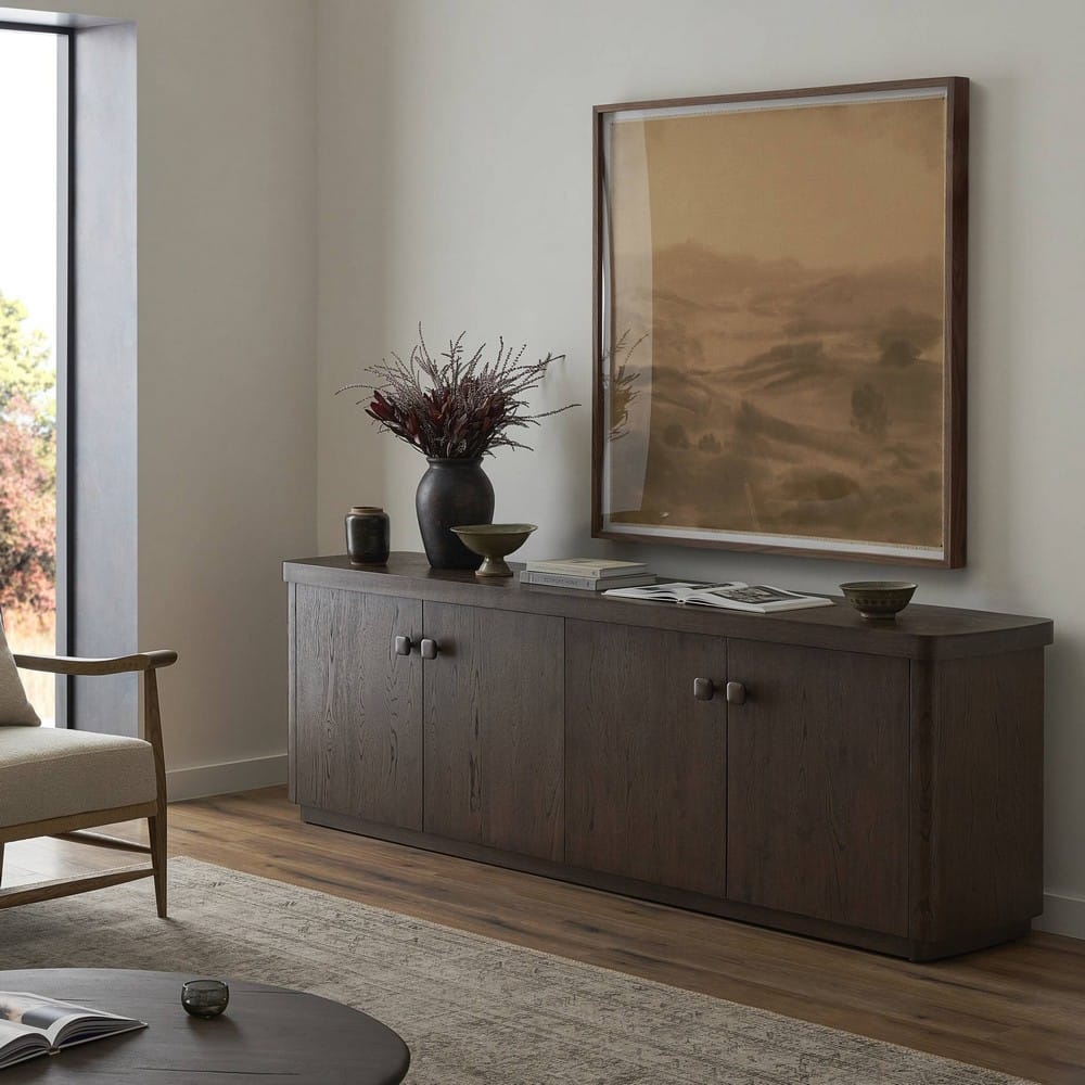 Four Hands - Delft - Valen Sideboard - Rustic Brown Oak Veneer - 244497-001_CLOSEOUT view 12