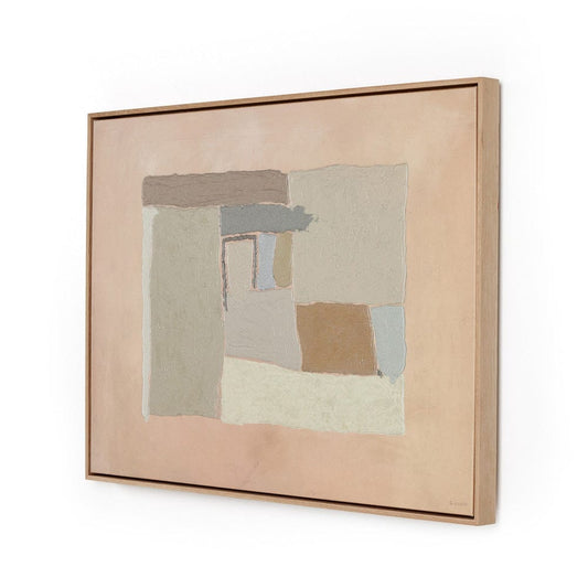 Four Hands - Earthenware by Tyler Guinn - Vertical Grain White Oak Floater - 240173-001 view 2