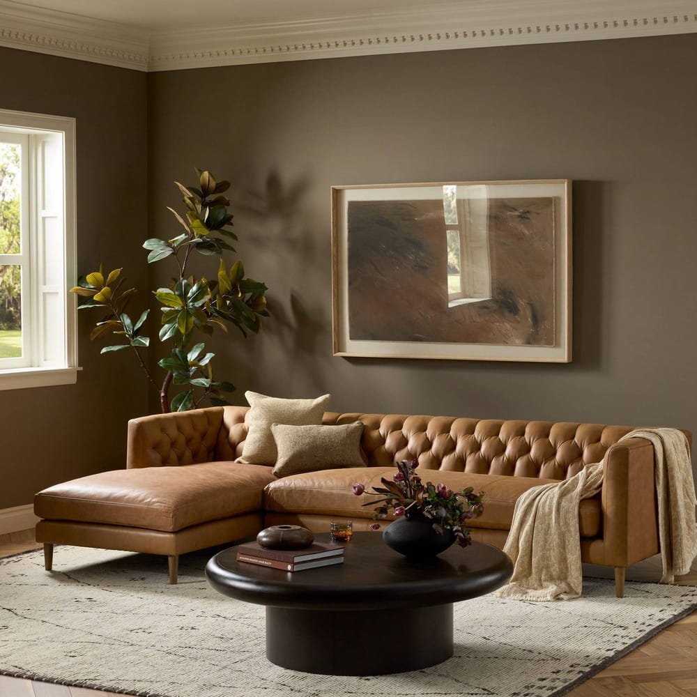 Four Hands - Easton - Thurston 2-Piece Sectional - Cascara Cognac - 248666-001_CLOSEOUT view 10