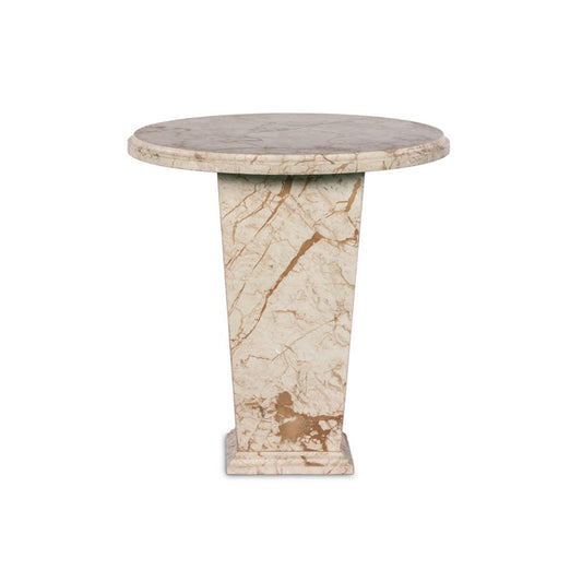 Four Hands - Element - Eslo End Table - Desert Taupe Marble - 253799-001_CLOSEOUT view 2