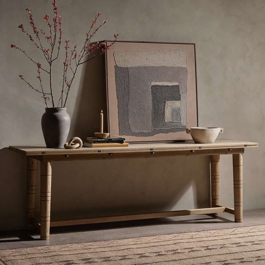 Four Hands - Flip Top Console Table - Toasted Ash - 236048-001 veiw 2