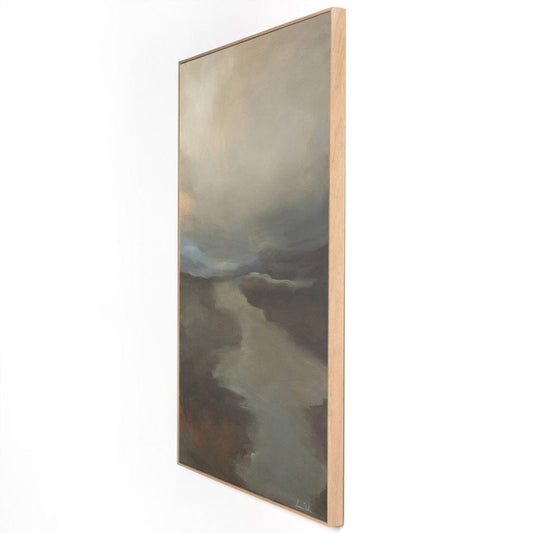 Four Hands - Fog II by Lauren Fuhr - Vertical Grain White Oak Floater - 238233-002 view 2