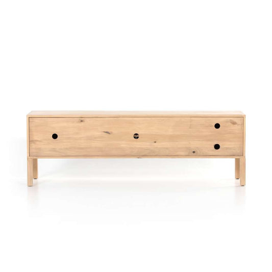 Four Hands - Fulton - Isador Media Console-Dry Wash Poplar - 223975-001 veiw 2