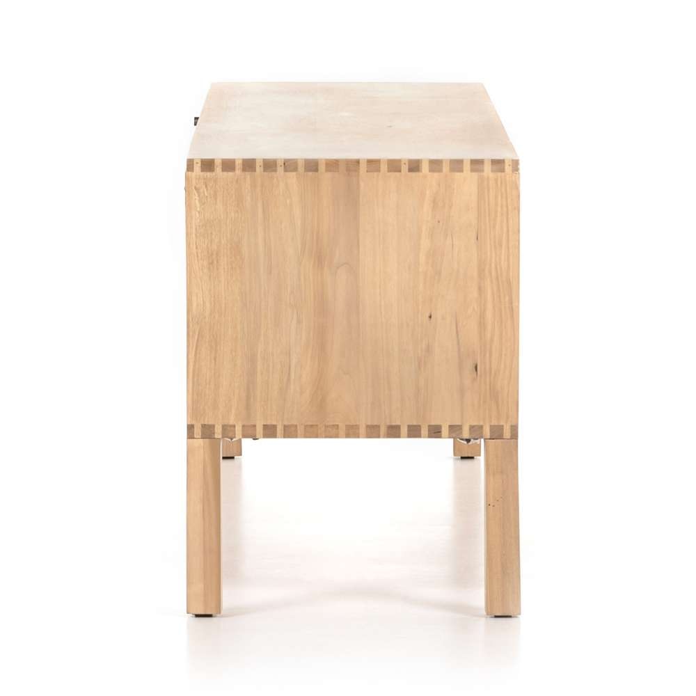 Four Hands - Fulton - Isador Media Console-Dry Wash Poplar - 223975-001 veiw 8