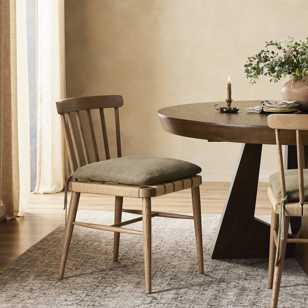 Four Hands - Garth - Kershaw Dining Chair - Broadway Olive - 249511-007_CLOSEOUT view 12
