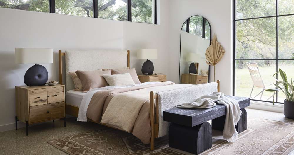 Four Hands - Georgina Floor Mirror - Iron Matte Black - 223788-006 veiw 5