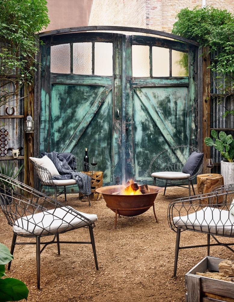 Four Hands - Teak Stool - 102364-004 veiw 7