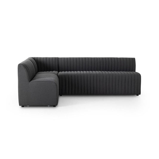Four Hands - Grayson - Augustine Dining Banquette, L-Shape - FIQA Boucle Charcoal - 231702-003 veiw 2