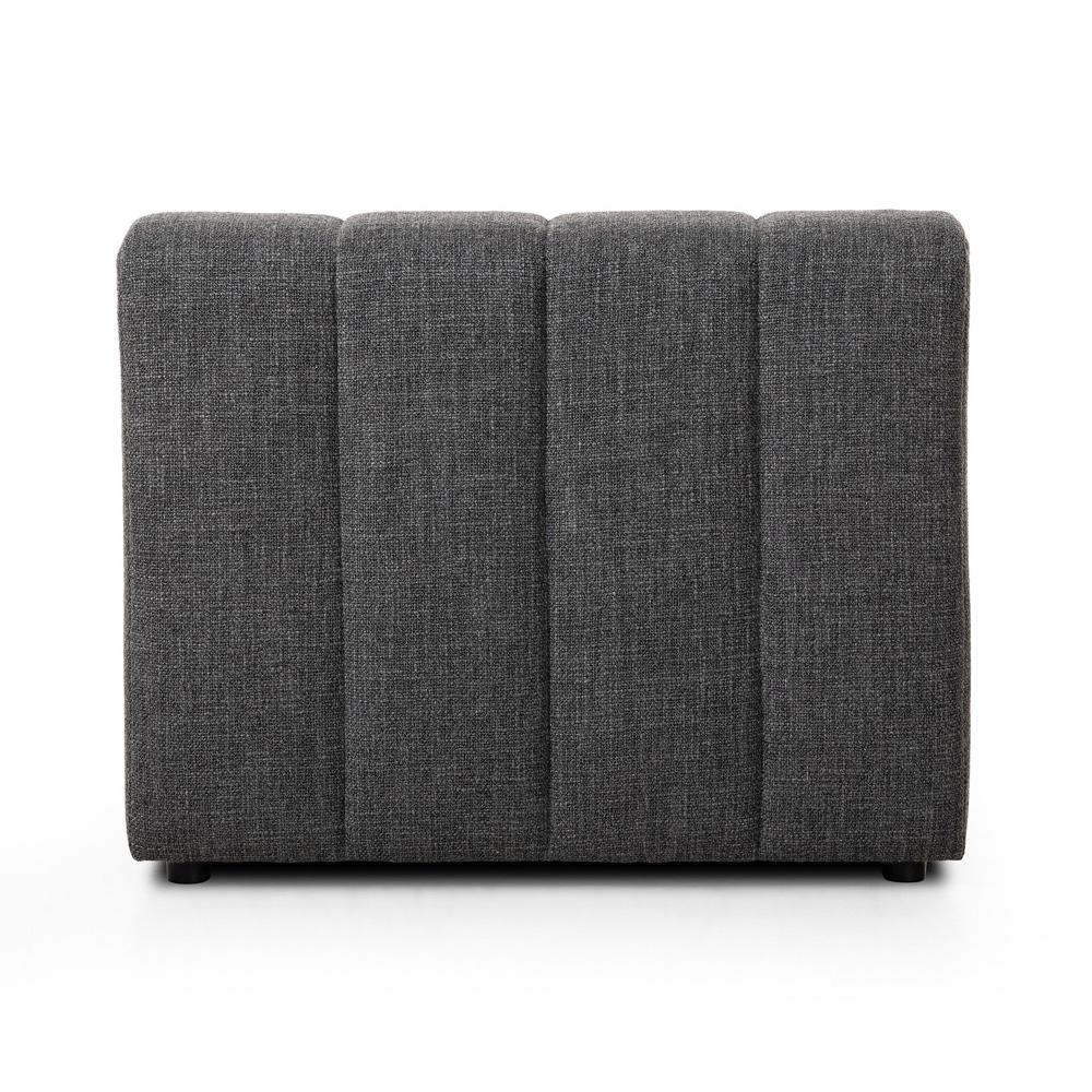 Four Hands - Grayson - Build Your Own: Langham Channeled Sectional - Armless Piece - Saxon Charcoal - 105755-009 veiw 5