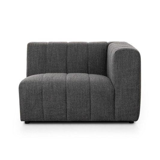 Four Hands - Grayson - Build Your Own: Langham Channeled Sectional - Raf Piece - Saxon Charcoal - 105758-010 veiw 2