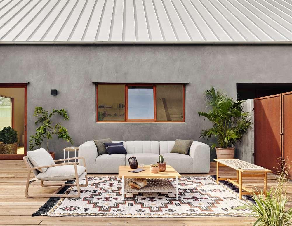 Four Hands - Gwen Outdoor 3-Piece Sectional Sofa - Faye Ash - 223215-001 veiw 10